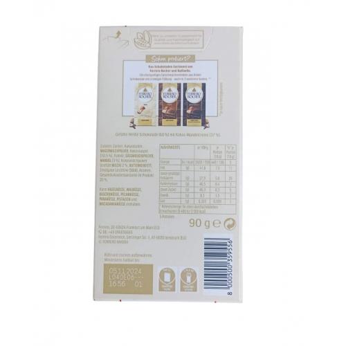 Raffaello шоколад білий Кокос та Ананас 90 г